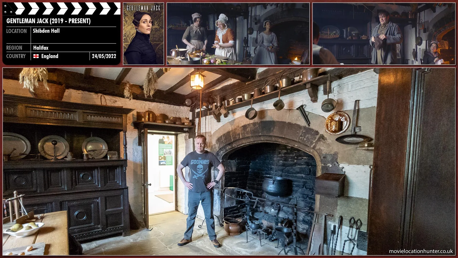 Filming location photo, shot in England, for Gentleman Jack (2019). Scene description: The kitchen appears many times, mainly by the supporting cast.